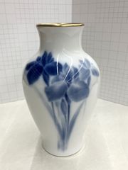 ロイヤルコペンハーゲン 燕 ツバメ 鳥 アイリス アヤメ 花瓶 1960年