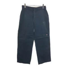 Dickies ディッキーズ ダブルニー ダブルニー ワークパンツ ネイビー(メンズ W32 L30)中古 古着 U8391
