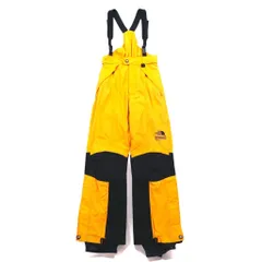 THE NORTH FACE 90年代 エクストリーム EXTREAM オーバーオール スキーウェア パンツ S イエロー ナイロン サスペンダー