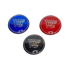 TOYOTA　トヨタ用　エンジン　スタートボタン　カバー　ブラック/レッド/ブルー