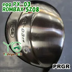 2024年最新】プロギア PRGR エッグ フェアウェイウッド PX-03D egg PX-03D SPOON 3W(15°) フレックスSR 中古  Cランクの人気アイテム - メルカリ