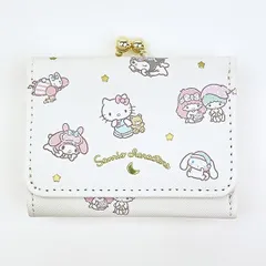サンリオキャラクターズ コンパクト財布 アイボリー Sanrio