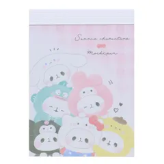 【メール便】サンリオキャラクターズxもちもちぱんだ メモ帳 ミニミニメモ まねっこタイム サンリオ カミオジャパン 新学期準備文具 かわいい グッズ 