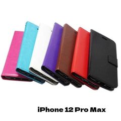 iPhone 12 Pro Max 手帳型 スタンド カードホルダー フェイクレザー 合皮レザー 合成皮革 シンプル 無地 プレーン 無難なデザイン スッキリ印象 ケース カバー