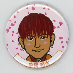 【中古】バッジ・ピンズ(男性) 中務裕太(GENERATIONS) 缶バッジ 2018桜ver. EXILE TRIBE STATION オンラインカプセル