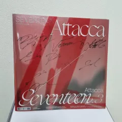 SEVENTEEN(セブンティーン・セブチ) 非売品 サイン入り サイン アルバム attacca Attacca 9 家 ミニ (グループ) ver ）