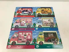 amiiboカード　とびだせどうぶつの森amiibo+ サンリオキャラクターズ　全6種コンプリートセット　111
