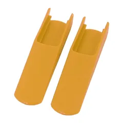 MINORITY DESIGN ベビーチェア ハイチェア 延長グライダー 互換品 (ストッケTRIPPTRAPPに対応) 赤ちゃん 大人 椅子 転倒防止 (イエロー) [イエロー]