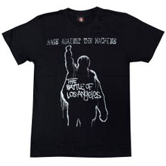 【土日も発送】RageAgainstTheMachine TheBattleOfLosAngeles レイジ・アゲインスト・ザ・マシーン バトル・オブ・ロサンゼルス  メンズ レディース tシャツ ブラック 半袖 RockYeah