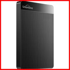 【ラスト1点】ハードディスク超薄型外付けHDDポータブルハードディスク 500GB 2.5インチ 外付け USB3.0に対応 UnionSine PC/Mac/PS4/XBox/テレビ録画(黒)HD2510