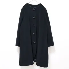 【LANCETTI】 ロングコート 羊革 シープスキン アニマル 総柄 LANCETTI - 【LANCETTI】 ロングコート 羊革 シープスキン