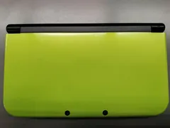 【ジャンク本体】New Nintendo 3DSLL ライム×ブラック（本体・タッチペン・SDカードのみ）【59】