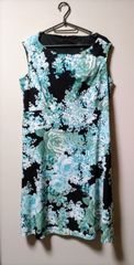 connected apparel/コネクテッドアパレル　　花柄ワンピース　レディース　12サイズ　AA448