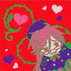 [중고] 수건 수건 (캐릭터) 그렐 사토클리프 핸드 수건 [이치 반 쿠지 검은 집사 ~ Book of Circus ~] F ​​상
