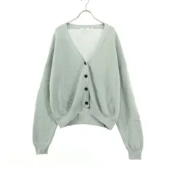 美品 niko and... ニコアンド 長袖 カーディガン M グレー レディース 古着