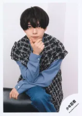 【中古】生写真(STARTO) 少年忍者/織山尚大/膝上/プロフィール写真撮影オフショット2024/公式生写真