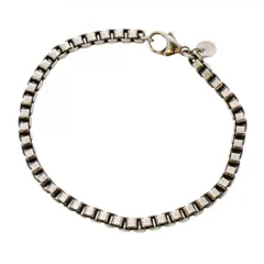 【美品】19.4cmTiffanyティファニー ベネチアン ブレスレット 925 楽天市場】【中古】新品同様 ティファニー ベネチアン リンク