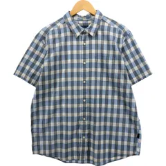 古着 パタゴニア Patagonia Fezzman Shirt フェズマンシャツ 53962SP11 半袖 コットン チェックシャツ メンズL相当/eaa565882のサムネイル