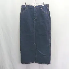 ◇ Θ FREAK'S STORE フリークスストア デニム ロング タイト スカート サイズXL ネイビー レディース E  【1503050034920】のサムネイル