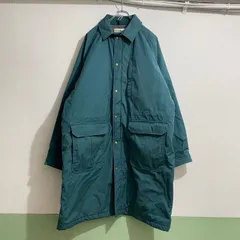80s LLBEAN STORM COAT GREEN XL  UT-2303-050