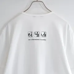 00s イタリア製 Somsonite サムソナイト ピクトグラム デザイン バックプリント Tシャツ 企業系 アドバタイジング USA アメリカ古着 レディースXLサイズのサムネイル