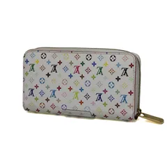 ルイヴィトン　モノグラム・マルチカラー　ジッピーウォレット　ラウンドファスナー長財布　ブロン　ホワイト　オランジュ　M93749