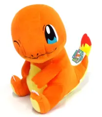 【中古】ぬいぐるみ ヒトカゲ しっぽみてみて!めちゃでかぬいぐるみ～ヒトカゲ～ 「ポケットモンスター」