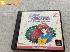 帯・ステッカー付き PlayStation1/プレイステーション1/プレステ1/PS1 KONAMI コナミ ときメモ ときめきメモリアル forever with you ソフト/■