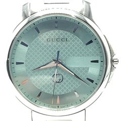 箱付/希少/新品電池】GUCCI Gタイムレス126.5 ティファニーブルー 