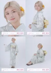 【中古】生写真(乃木坂46) ◇櫻坂46/藤吉夏鈴/櫻坂46ランダム生写真【2025年 浴衣】 4種コンプリートセット