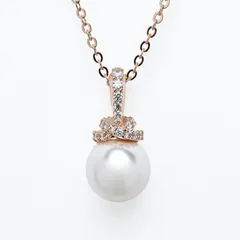 スワロフスキー ネックレス 2023AW Originally ペンダント ホワイト×ローズゴールド 5669523 ジュエリー