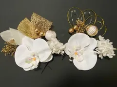 豪華14本セット和装髪飾り　結婚式　卒業式、成人式　七五三　髪飾り4/20