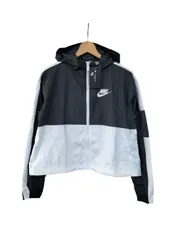 ナイキ◆レディース ウーブン コア ジャケット ウィンドブレーカー ジム ブラック