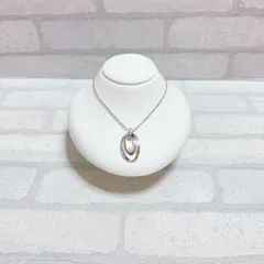 ネックレス　シルバー　silver　パール　ラウンド　丸　アンティーク　ヴィンテージ　EL-1182