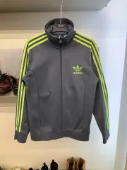 adidas(アディダス) ジャージ グレー ＆ ネオングリーン