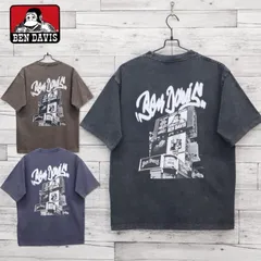 新品 メンズ ベンデイビス ベン デイビス BENDAVIS BEN DAVIS 半袖 Tシャツ 半袖Tシャツ ティーシャツ パウダーブリーチ グラフィック プリント ゴリラ ユニセックス レディース ネイビー ブラウン ブラック