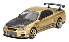 新品 右ハンドル Gold 日本限定 Secret Top R34 GT-R スカイライン 完成品 ニッサン 1/64 GT MINI