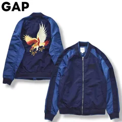 GAP ギャップ スーベニア 刺繍 ブルゾン ジャケット スタジャン 2025年最新】Gap メンズ スカジャンの人気アイテム - メルカリ