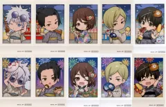 【中古】シール・ステッカー 全10種セット ステッカー 「まるくじ 呪術廻戦 Summer memories YUKATA styl」 5個購入特典