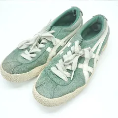 ◇ Θ Onitsuka Tiger オニツカタイガー スニーカー サイズ24.5 グリーン系 レディース E  【1410290060407】のサムネイル