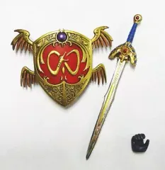 【中古】トレーディングフィギュア ロトの剣/ウロボロスの盾 「ドラゴンクエスト レジェンドアイテムズギャラリー NEO ウェアラブル」