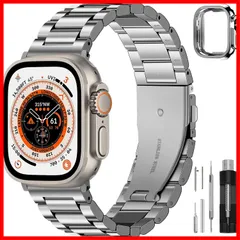 【特売】Apple Watch バンド ベルト ステンレス、49mm 45mm 44mm 42mm 41mm 40mm 38mm コンパチブル iwatchバンド アップルウォッチ バンドApple Watch Series 8/7/6/5/4/3/2/1、S