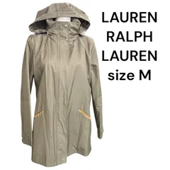 美品　ラルフローレン　RALPH LAUREN 薄めカーキ色　モッズ系　スプリング　コート　M、9号　S5M364