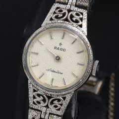 RADO ラドー 腕時計 レディース シルバー アンティーク クォーツ RADO ラドー 腕時計 レディース シルバー アンティーク クォーツ
