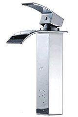 新品　SK10 洗面用 滝水流 シングルレバー 混合水栓 手洗いボウル用 立水栓