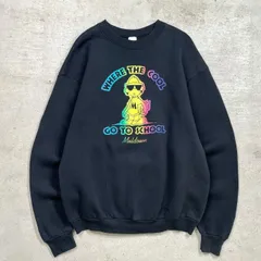 90年代 USA製 プリント スウェットシャツ メンズXL 