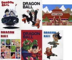 【中古】紙製品 全6種セット ビジュアルシート 「一番くじ ドラゴンボール EX 激闘!!天下一武道会」 I賞