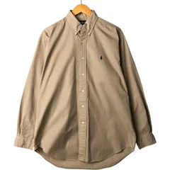 古着 ラルフローレン Ralph Lauren BLAKE 長袖 ボタンダウンシャツ メンズM相当/eaa568410