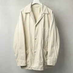らぷらす comoli 24ss \"シルクネップ 1938 ジャケット\" COMOLI | シルクネップ1938ジャケット（ecru）- BARD