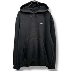 00's NIKE Made in Turkey Sweat Parka Black 90s 00s y2k ナイキ スウォッシュ ワンポイント パーカー フーディー スウェット 黒 ブラックパーカー
